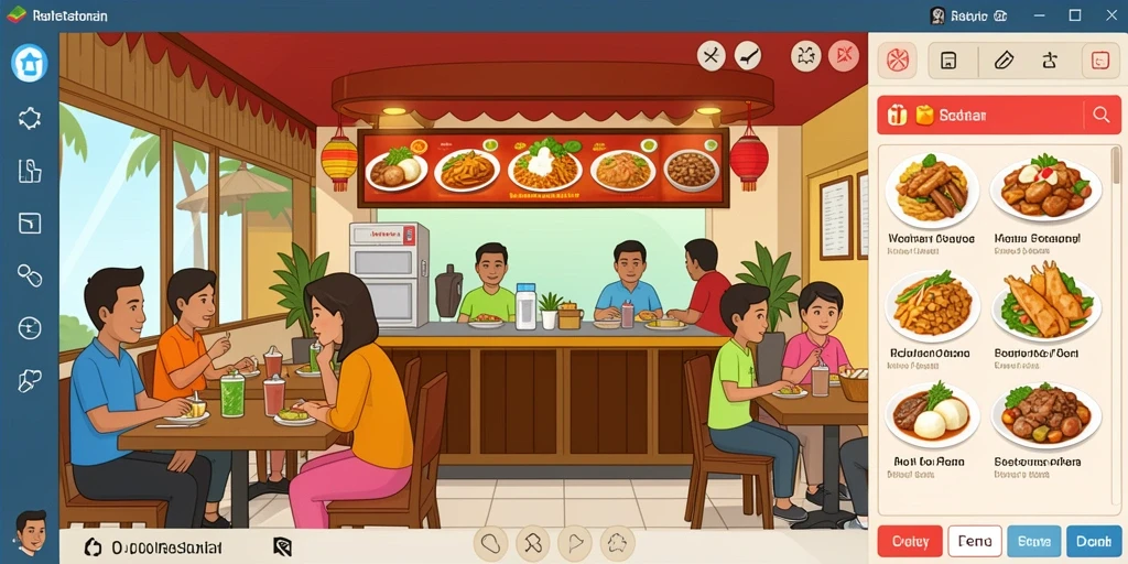 Tampilan antarmuka yang user-friendly dan menarik.