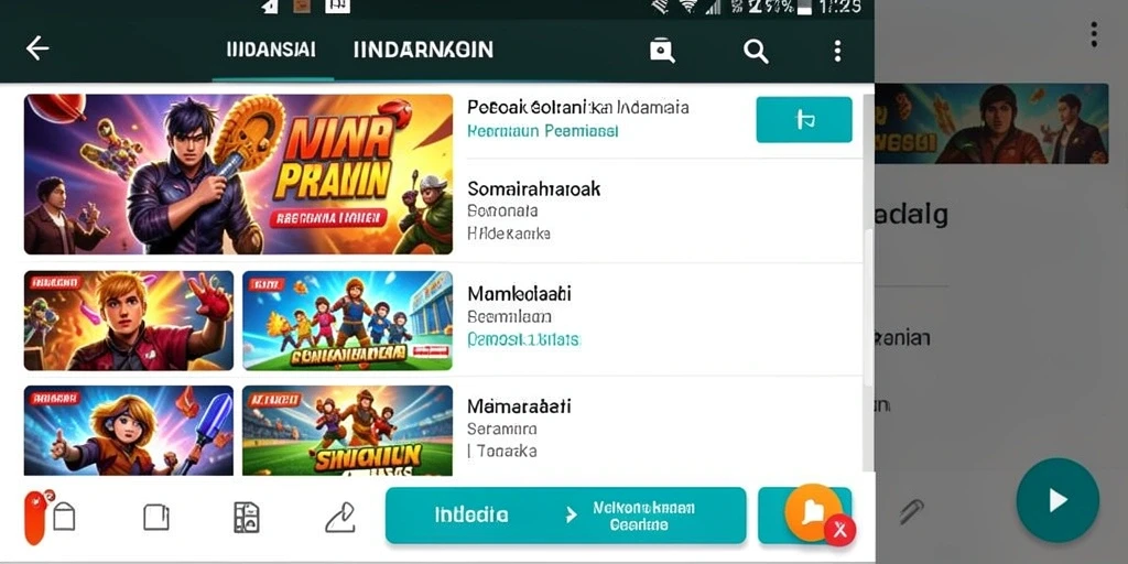 Tangkapan layar menunjukkan karakter utama beraksi.