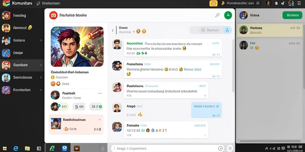 Tampilan awal game yang menarik dan ramah pengguna.