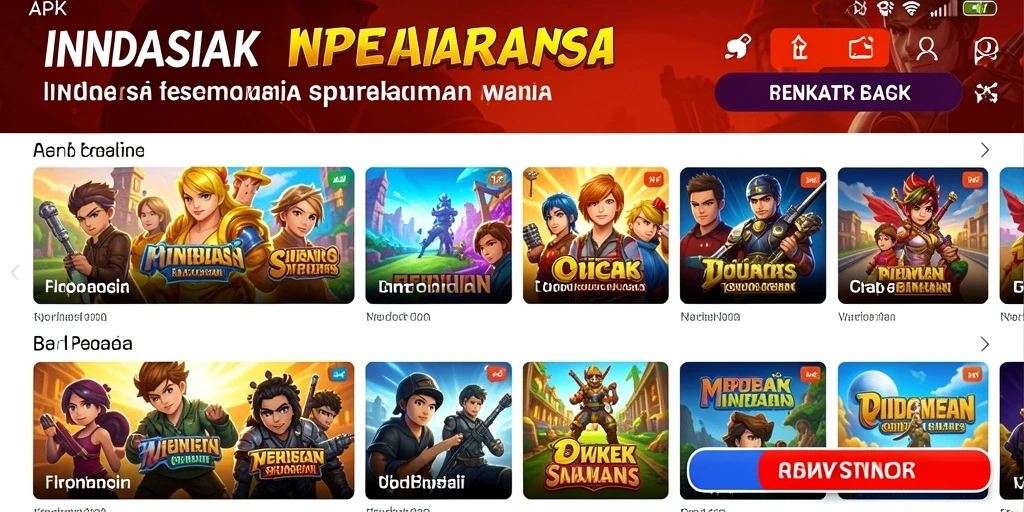 Tampilan antarmuka yang intuitif dan menarik.