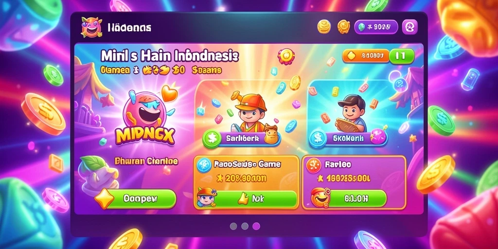 Tampilan awal yang menarik dengan navigasi intuitif.