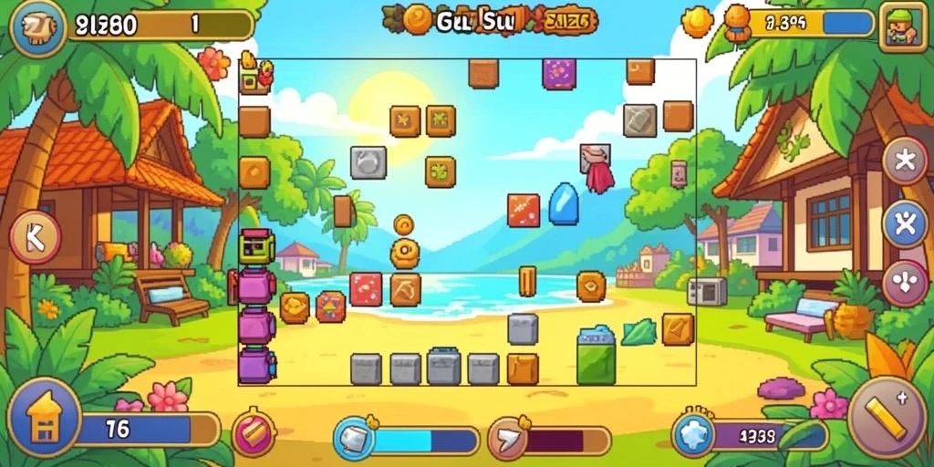 Tampilan awal game yang menawan.