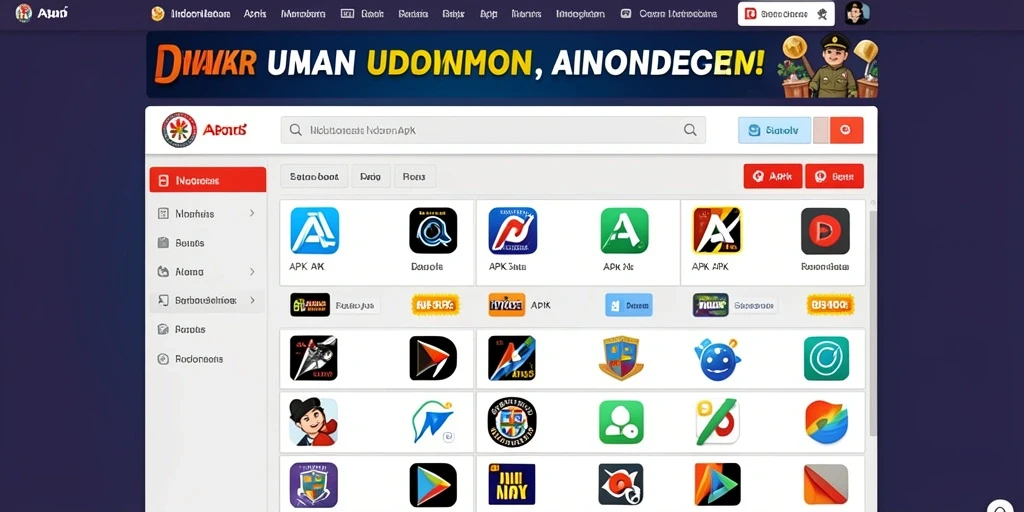 Tampilan menu utama PAUS123 yang intuitif.