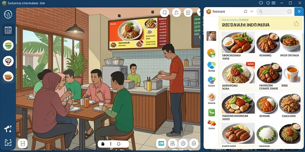 Layar utama PT89 dengan antarmuka yang interaktif.