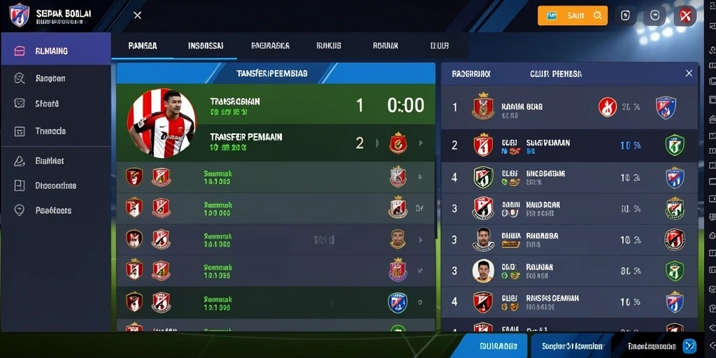 Tampilan antarmuka yang menawan dan mudah dipahami.