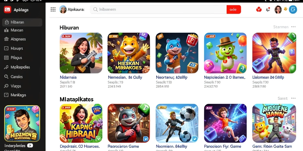 Tampilan antarmuka yang menarik dan mudah digunakan.